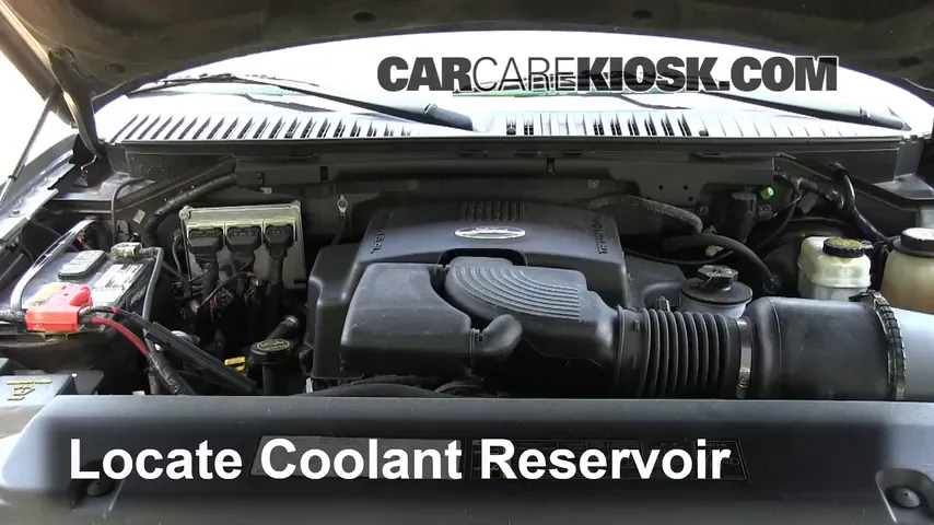 2004 Ford Expedition XLT 5.4L V8 Refrigerante (anticongelante) Cambiar refrigerante